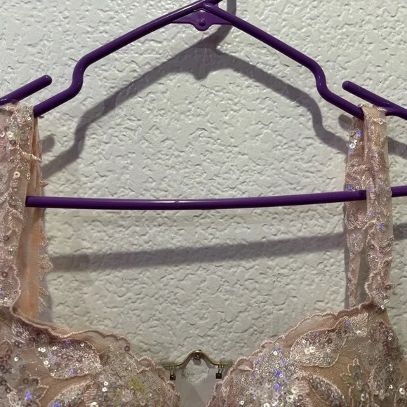 Sherri Hill Pink Sequin Prom Dress! For Sale - Picture 12 of 13